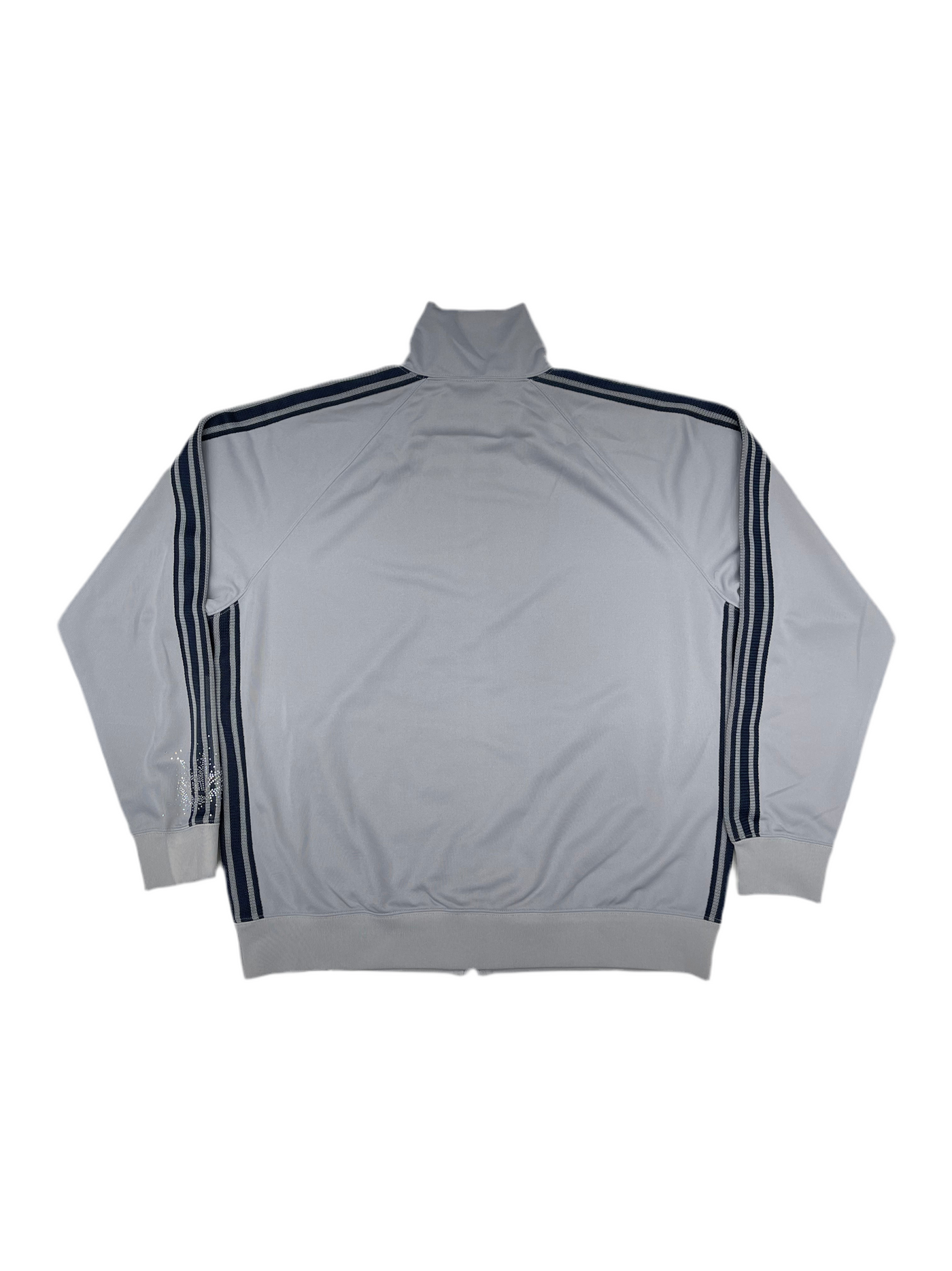 NewYrrk Track Jacket Grey Navy w/ White Crystal