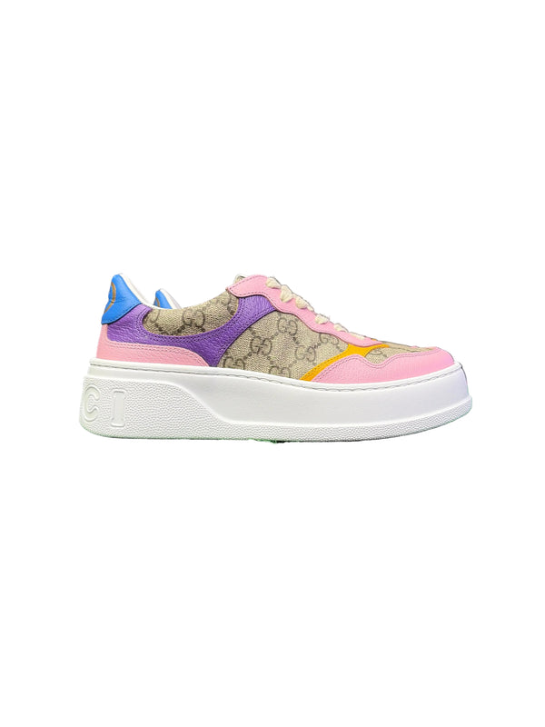 WMNS Gucci GG Supreme Sneaker Beige Multicolor