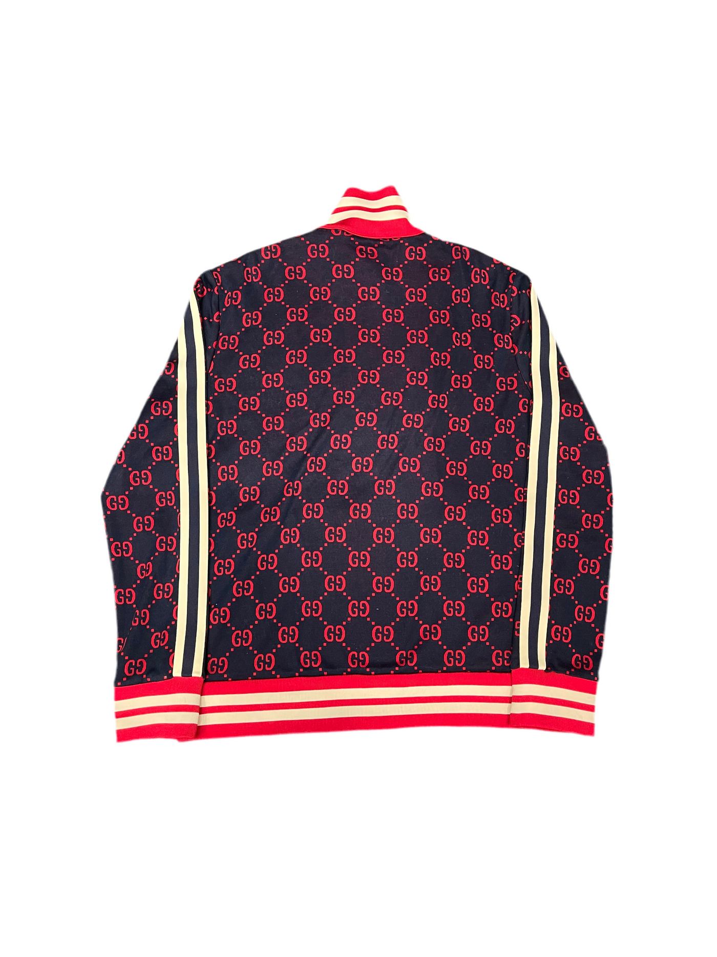 Gucci GG Track Zip Up Blue Red