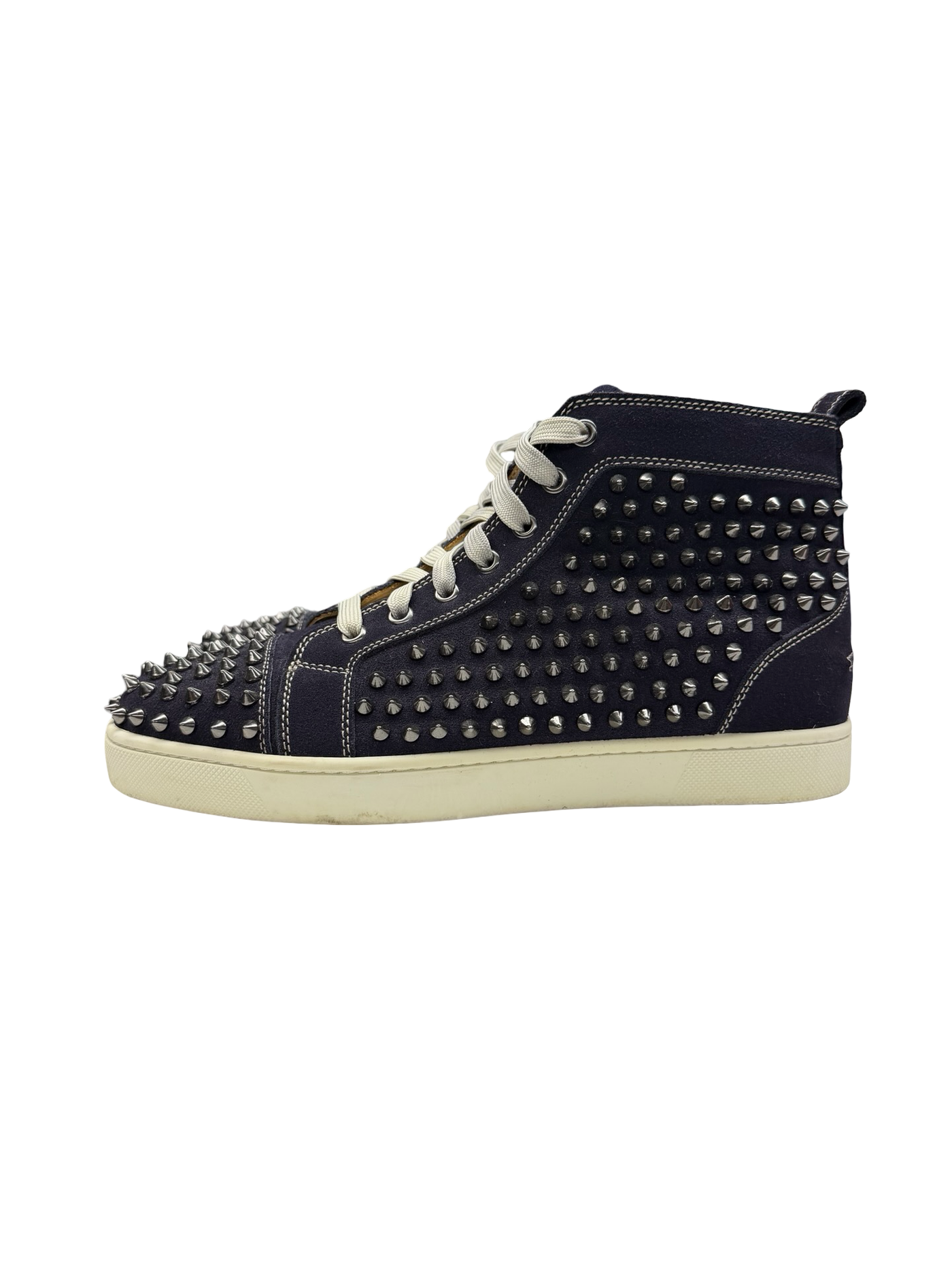 Christian Louboutin Mid Top Spiked Sneakers