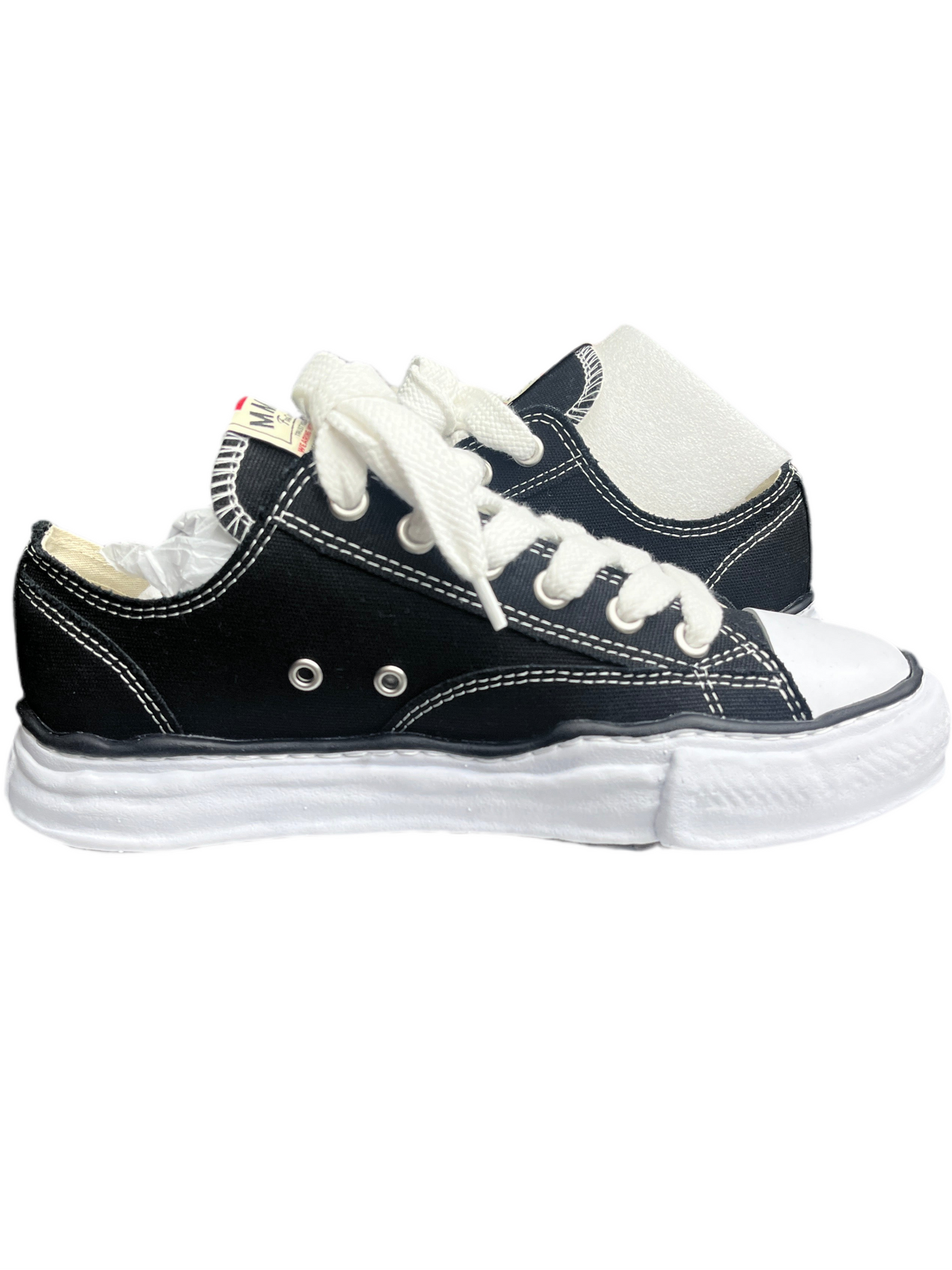 Maison Mihara Yasuhiro Black Low Top Sneakers