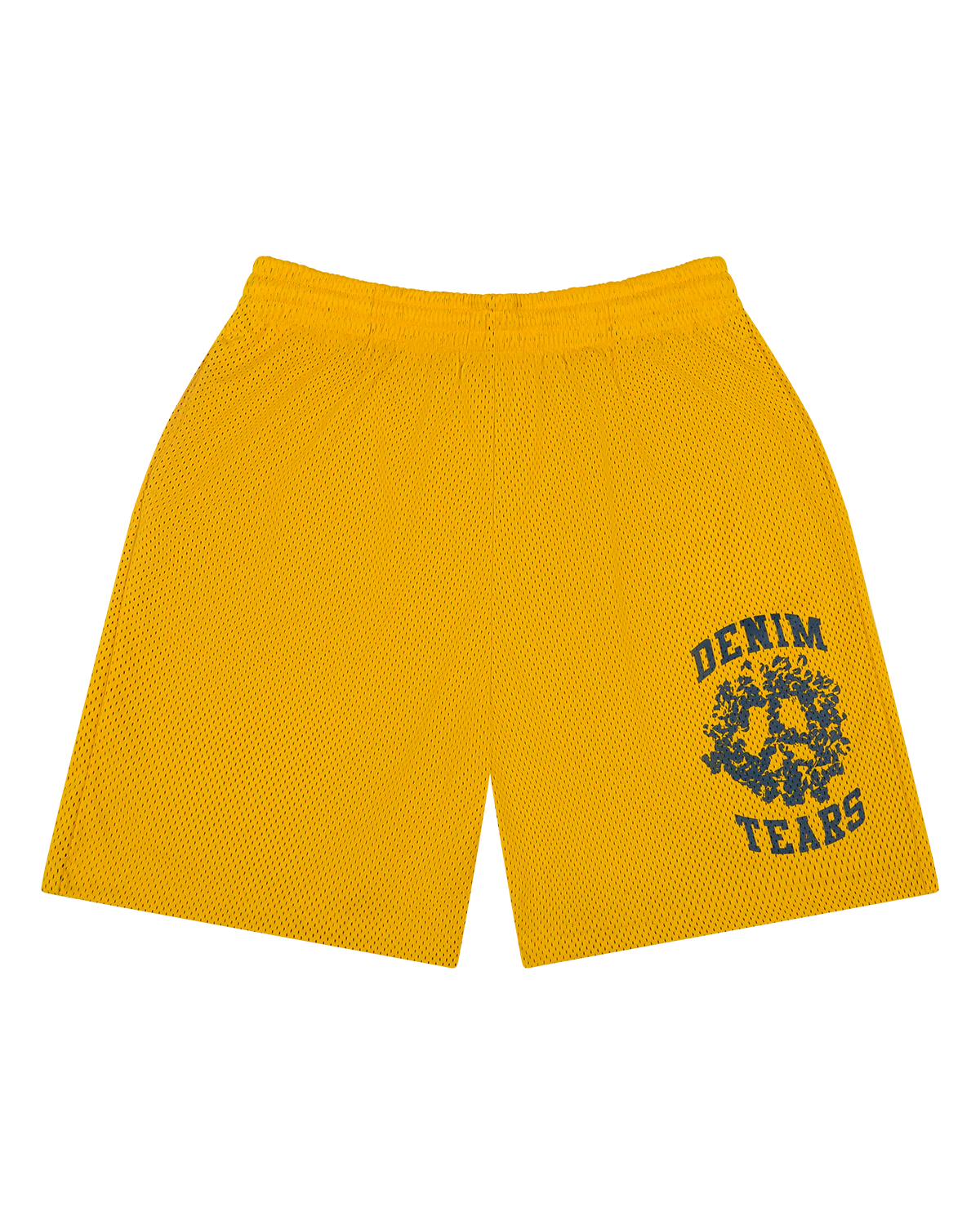 Denim Tears University Mesh Shorts Yellow