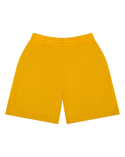 Denim Tears University Mesh Shorts Yellow