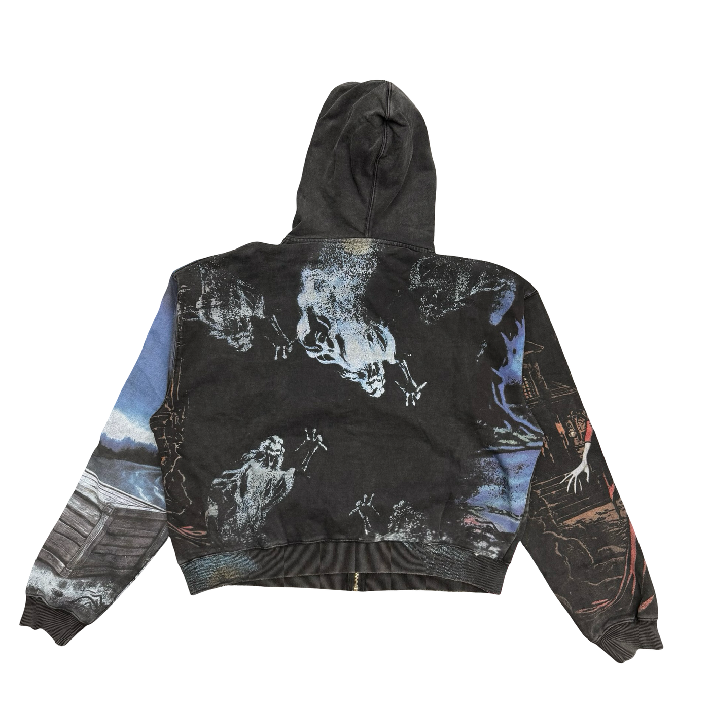 Vale Forever Ether Zip Up Hoodie Black