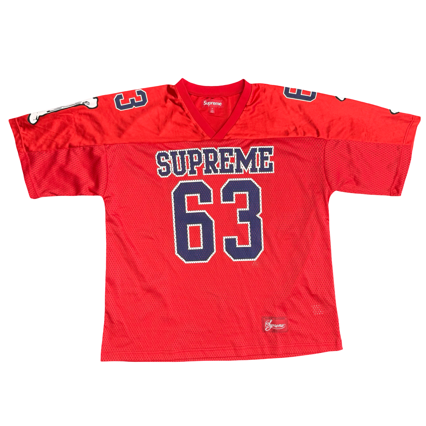 Supreme Bones Football Jersey Red
