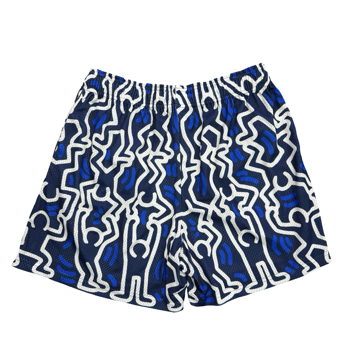 Eric Emanuel EE Keith Haring Shorts Blue