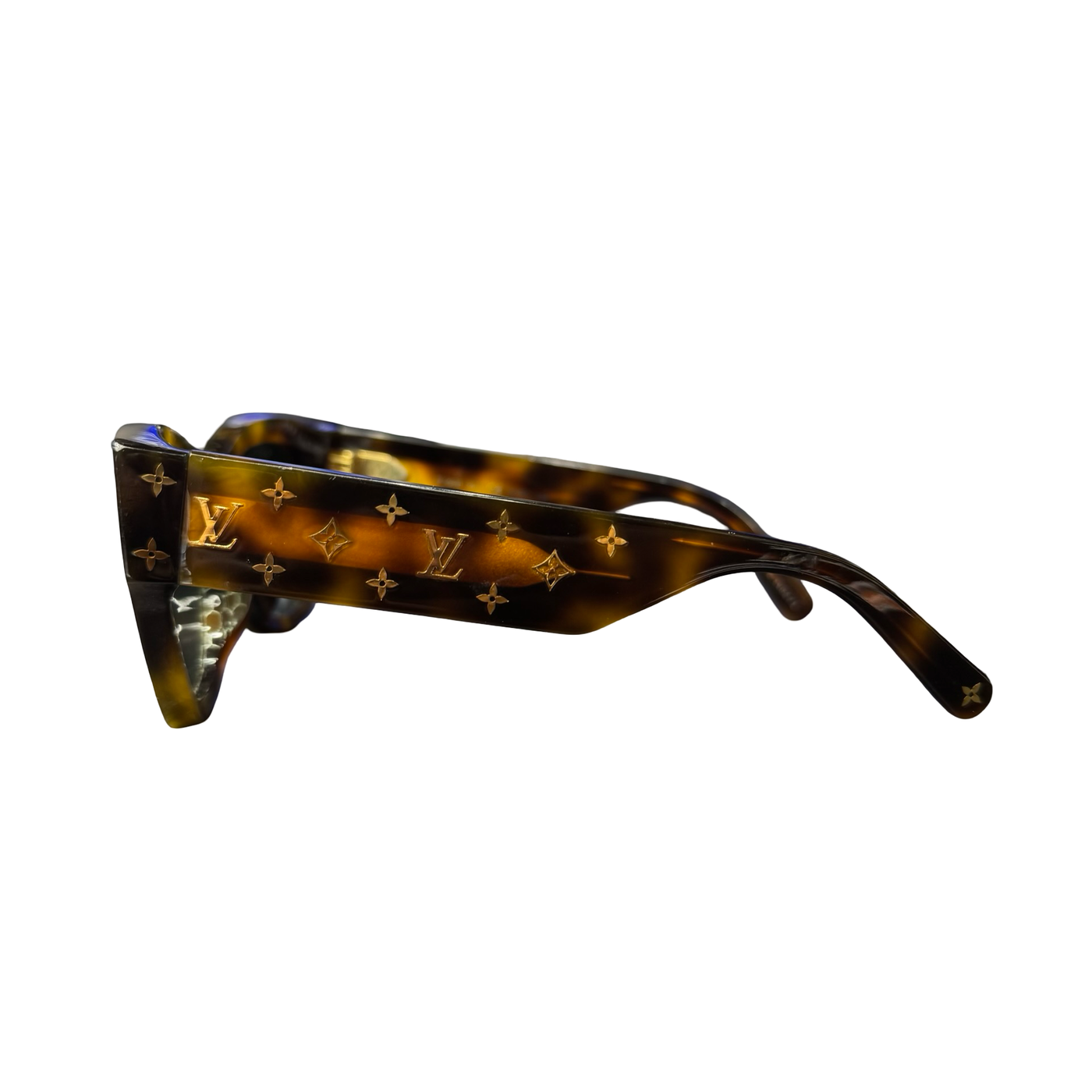 LV Rendez-Vous Cat Eye Oversized Sunglasses Brown
