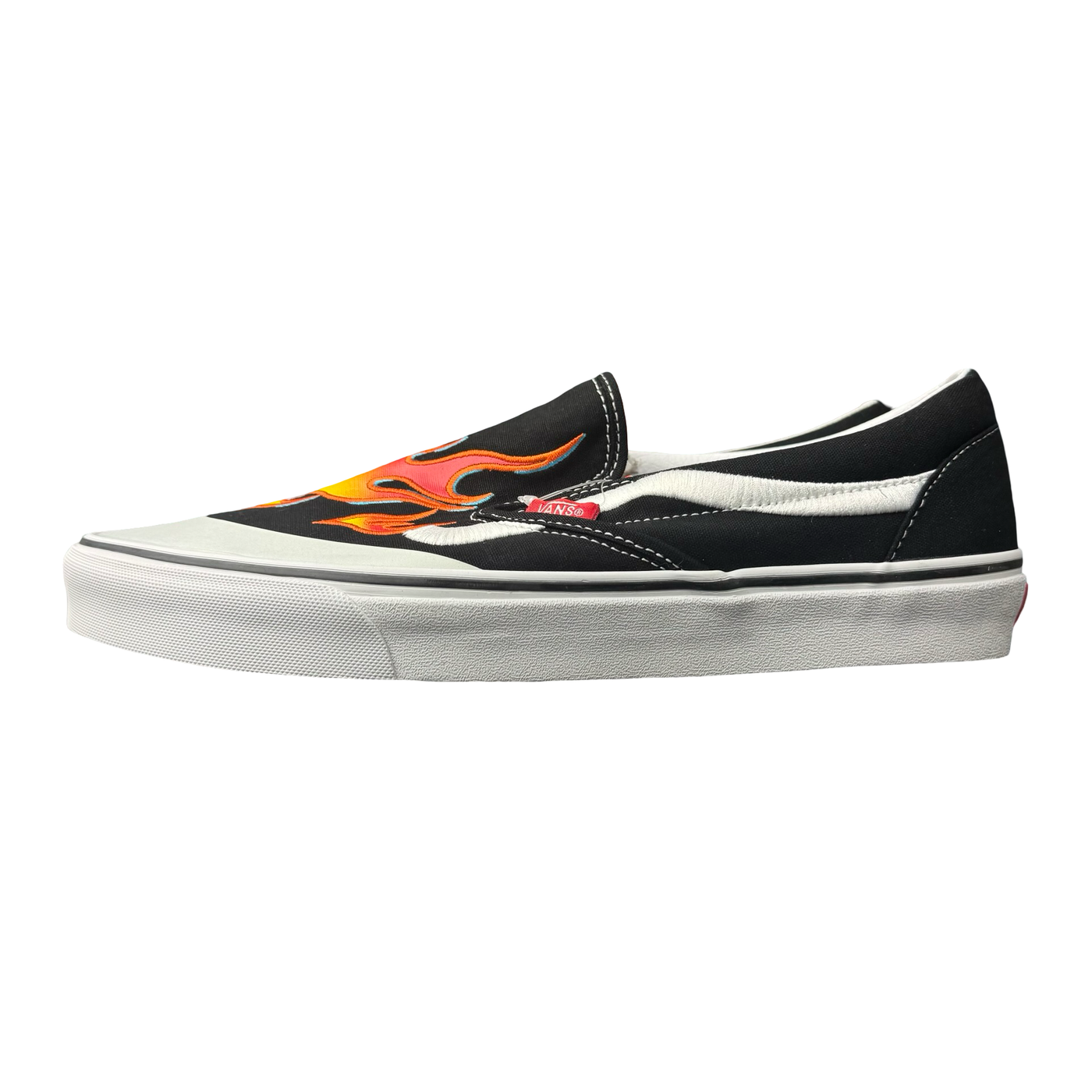 Vans Classic Slip-On ASAP Rocky Black Flame