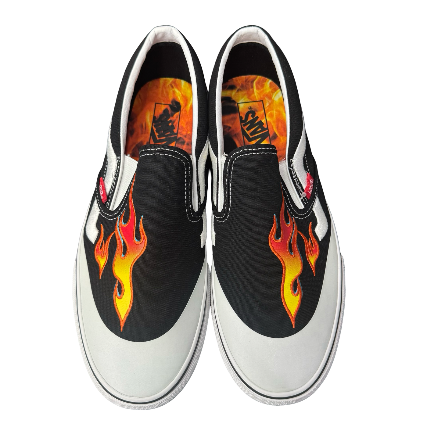 Vans Classic Slip-On ASAP Rocky Black Flame