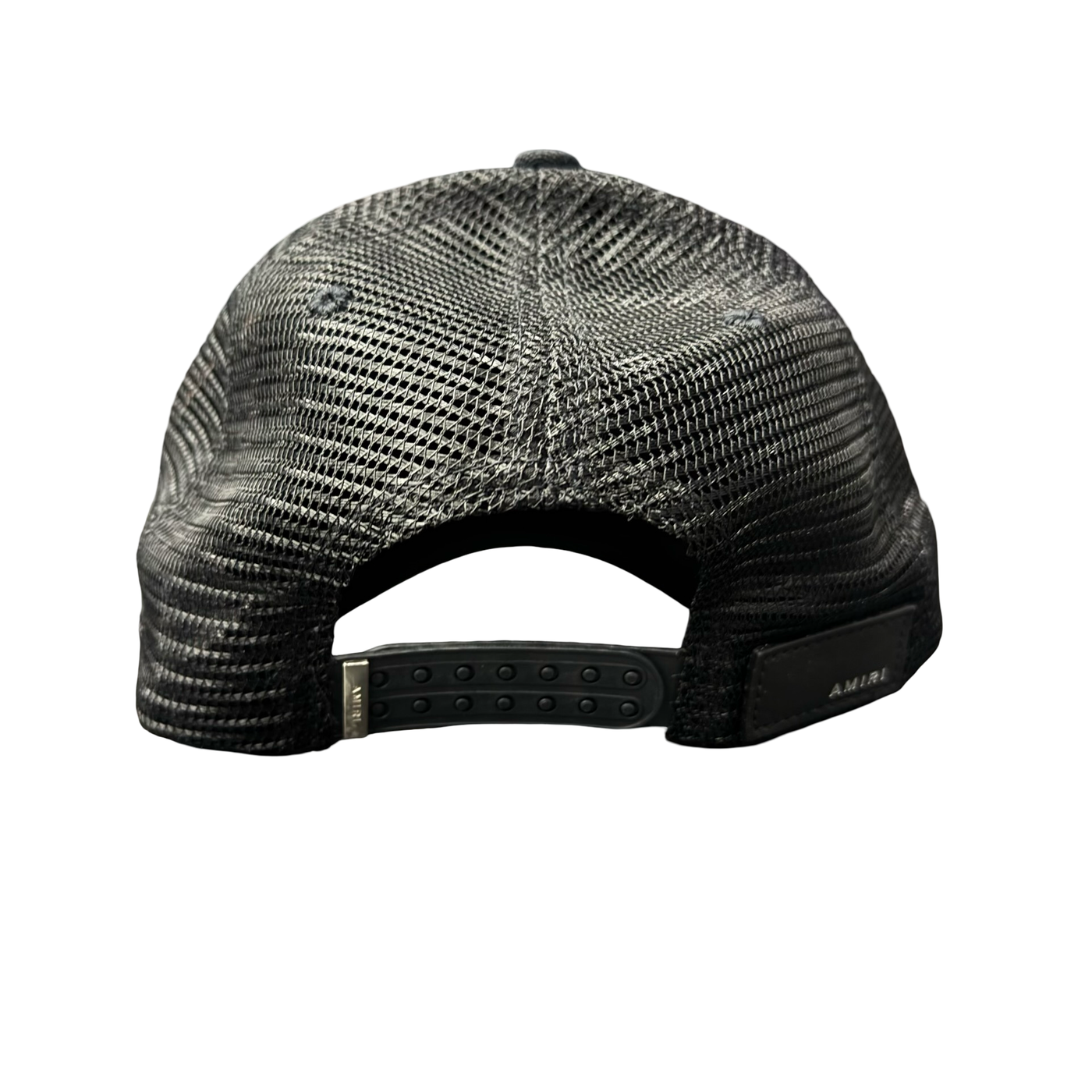 Amiri 3 Star Trucker Hat Black Lime