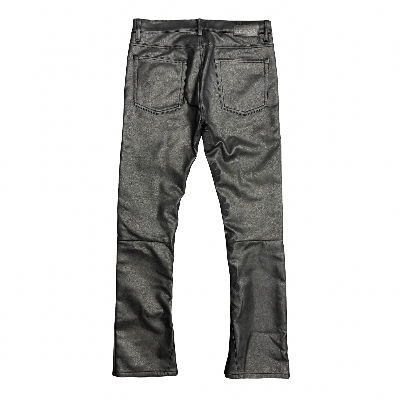 Lost SHDWS Leather Pants Black