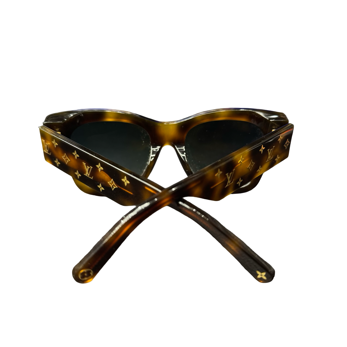 LV Rendez-Vous Cat Eye Oversized Sunglasses Brown