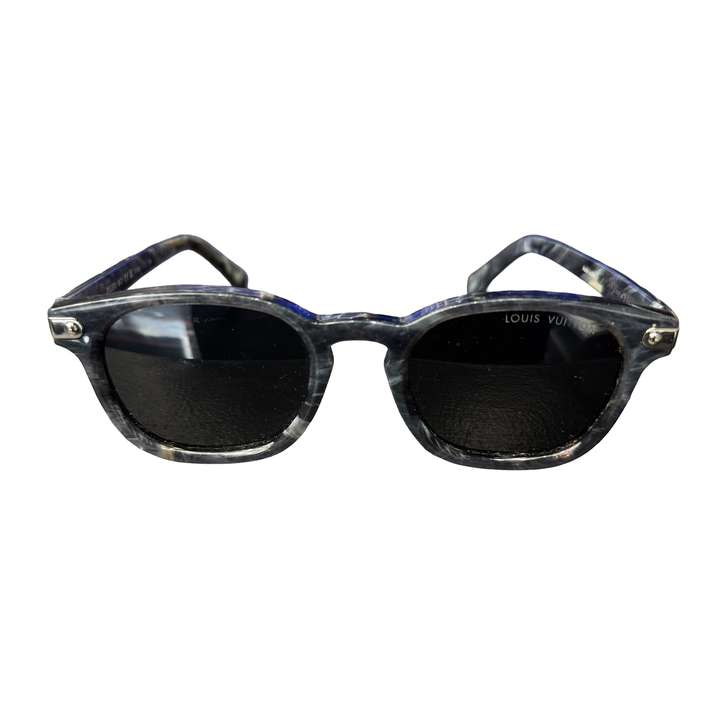 LV Signature Square Round Sunglasses Anthracite