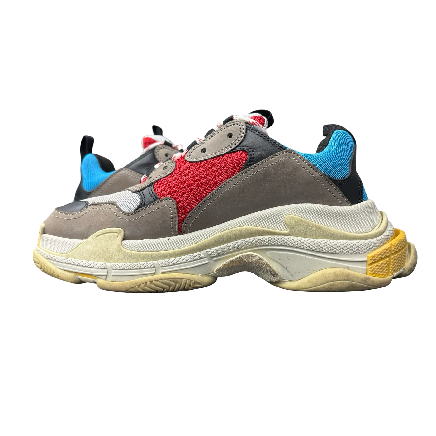 Balenciaga Triple S Sneaker Grey Red Blue