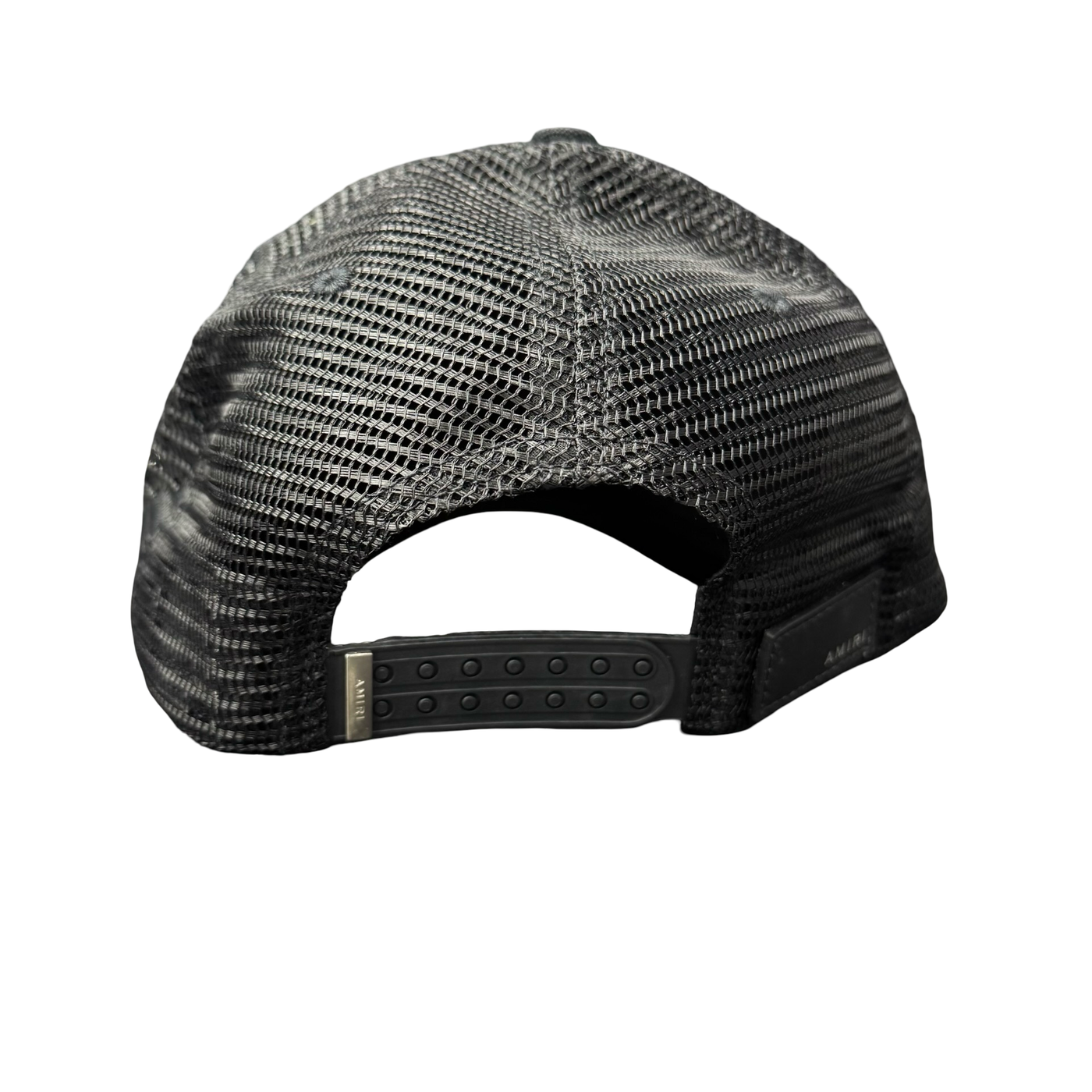 Amiri 3 Star Trucker Hat Black Brown