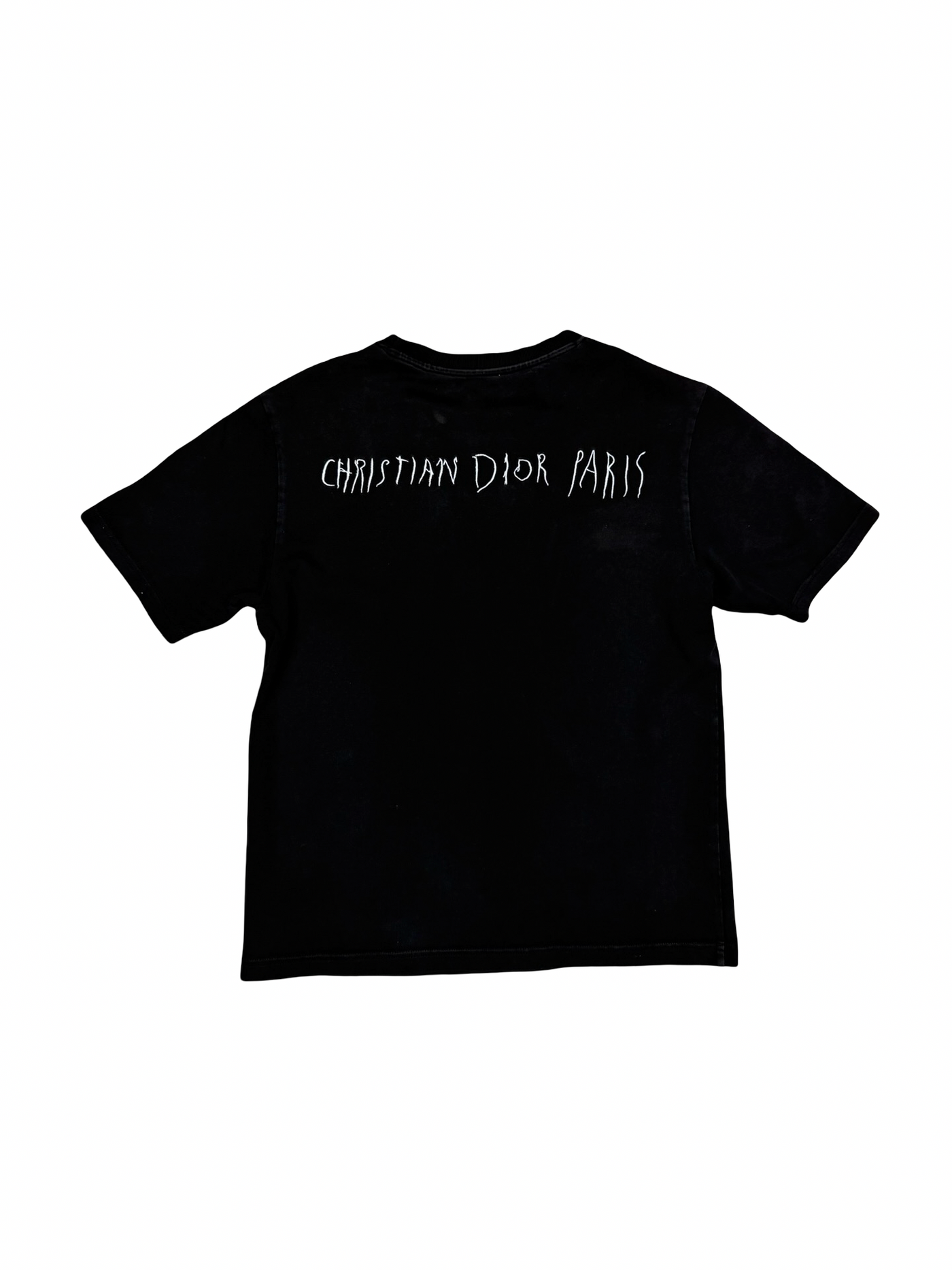 Dior x Raymond Pettibon Embroidered Logo T-shirt