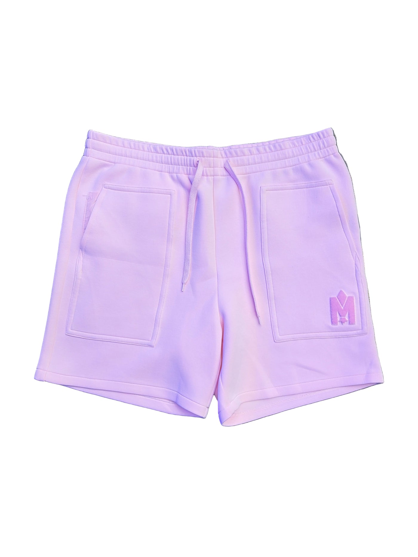 Mackage Krys-R Velvet Embroidery Shorts Chalk Pink