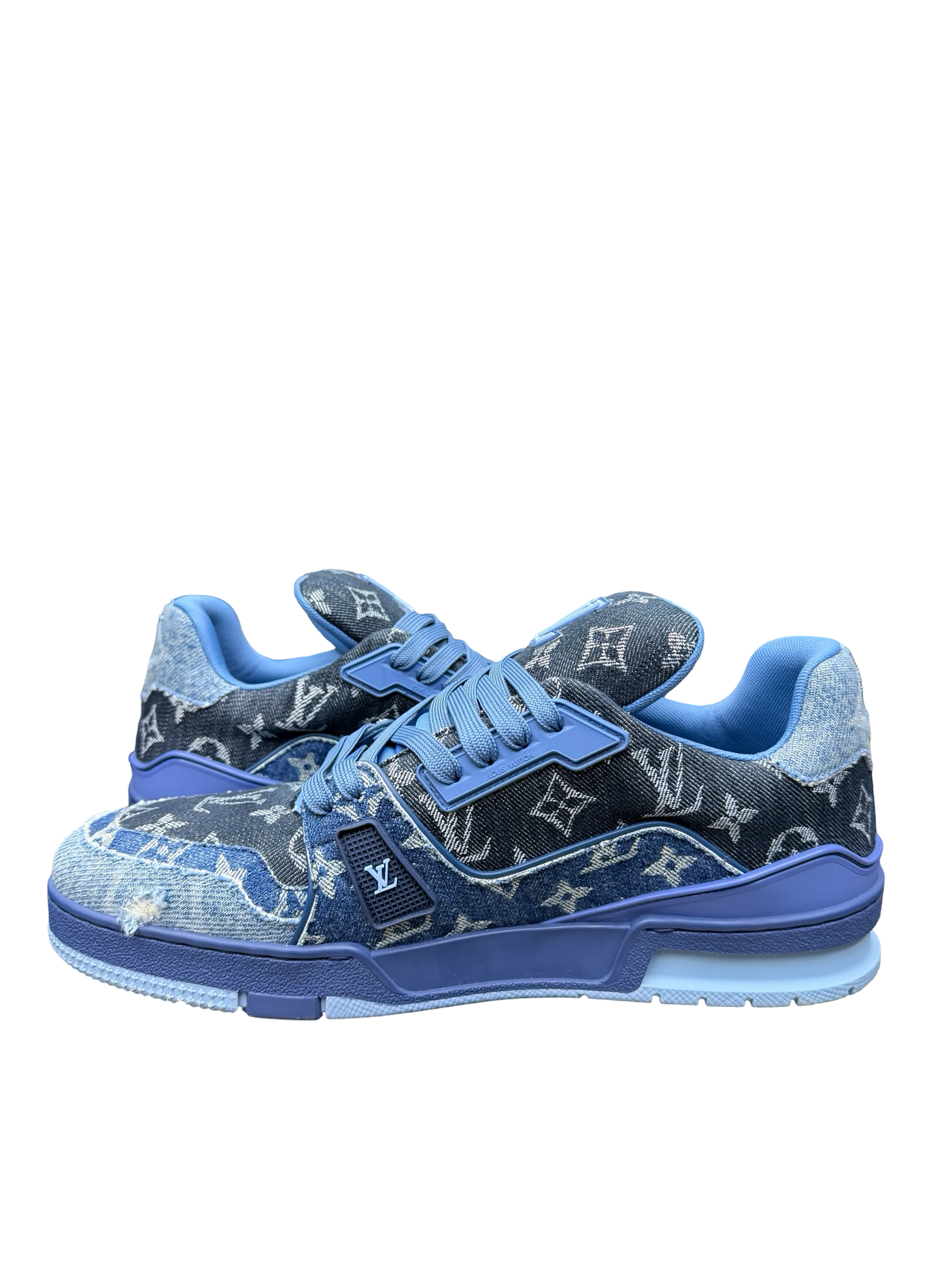 Louis Vuitton LV Trainer Blue Denim