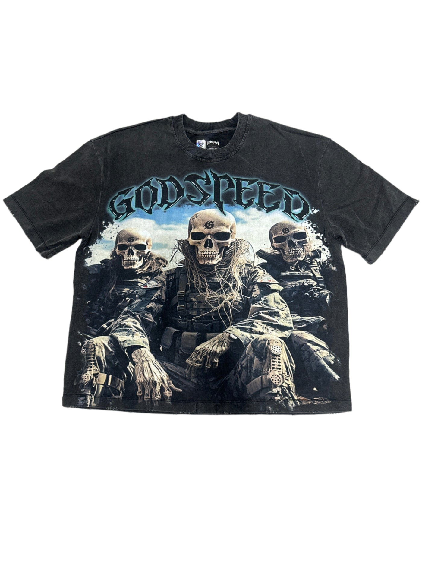 GodSpeed Squadron T-Shirt (Grey Wash)