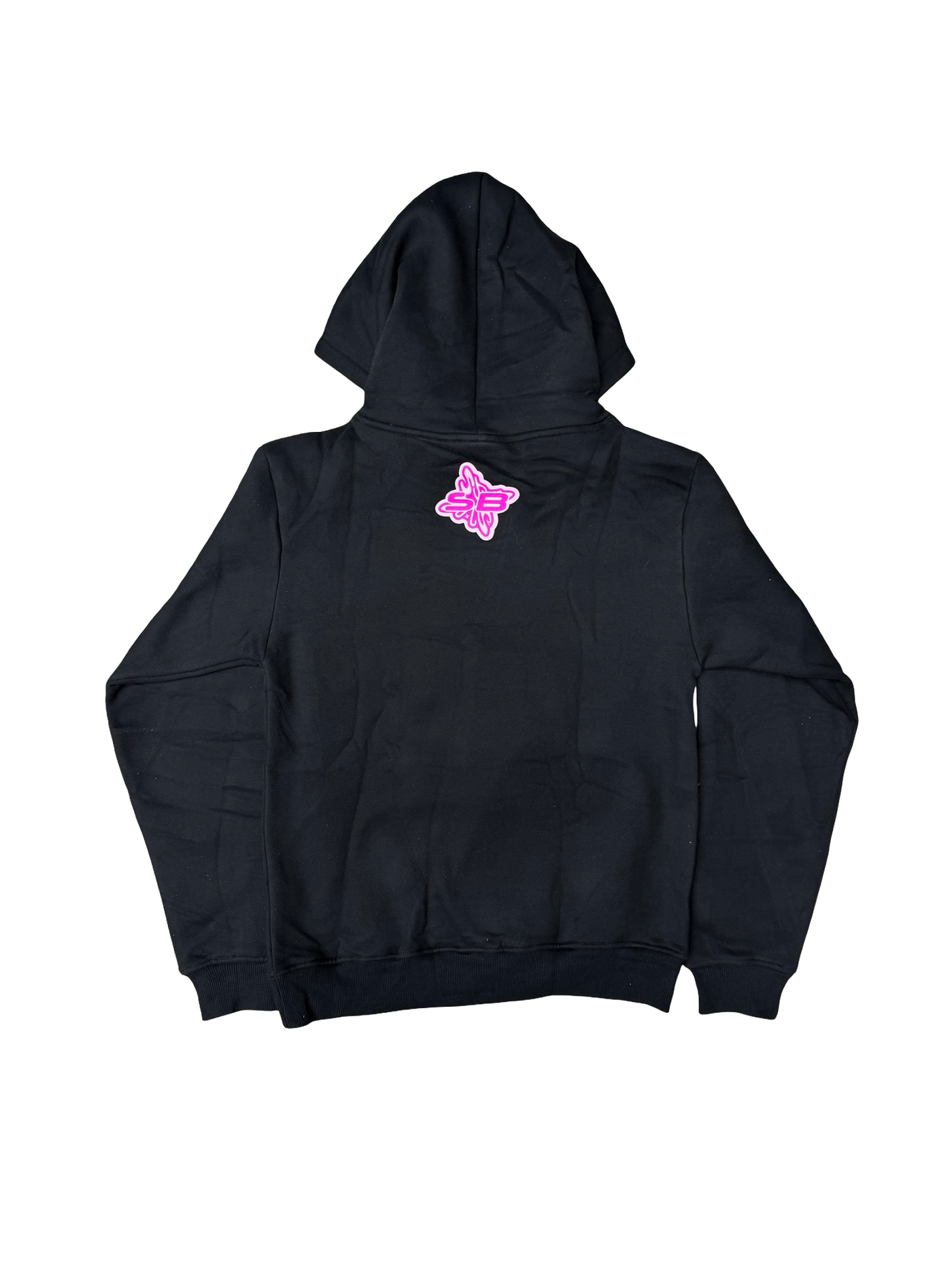 SB Studios Stain Bandz Hoodie Hot Pink