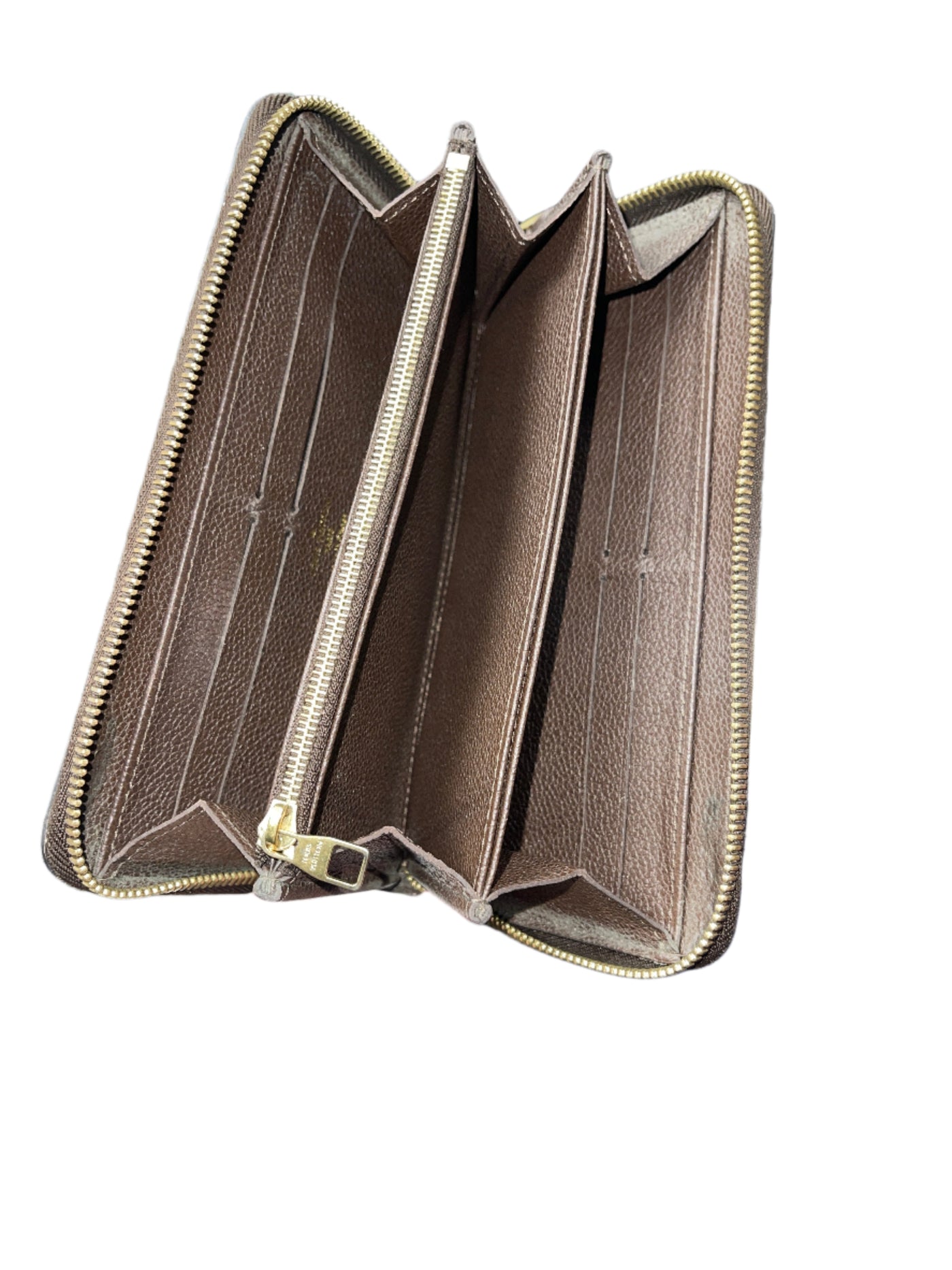 LV Zippy Wallet Brown