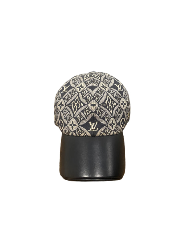 LV Jacquard Since 1854 Cap Grey Black