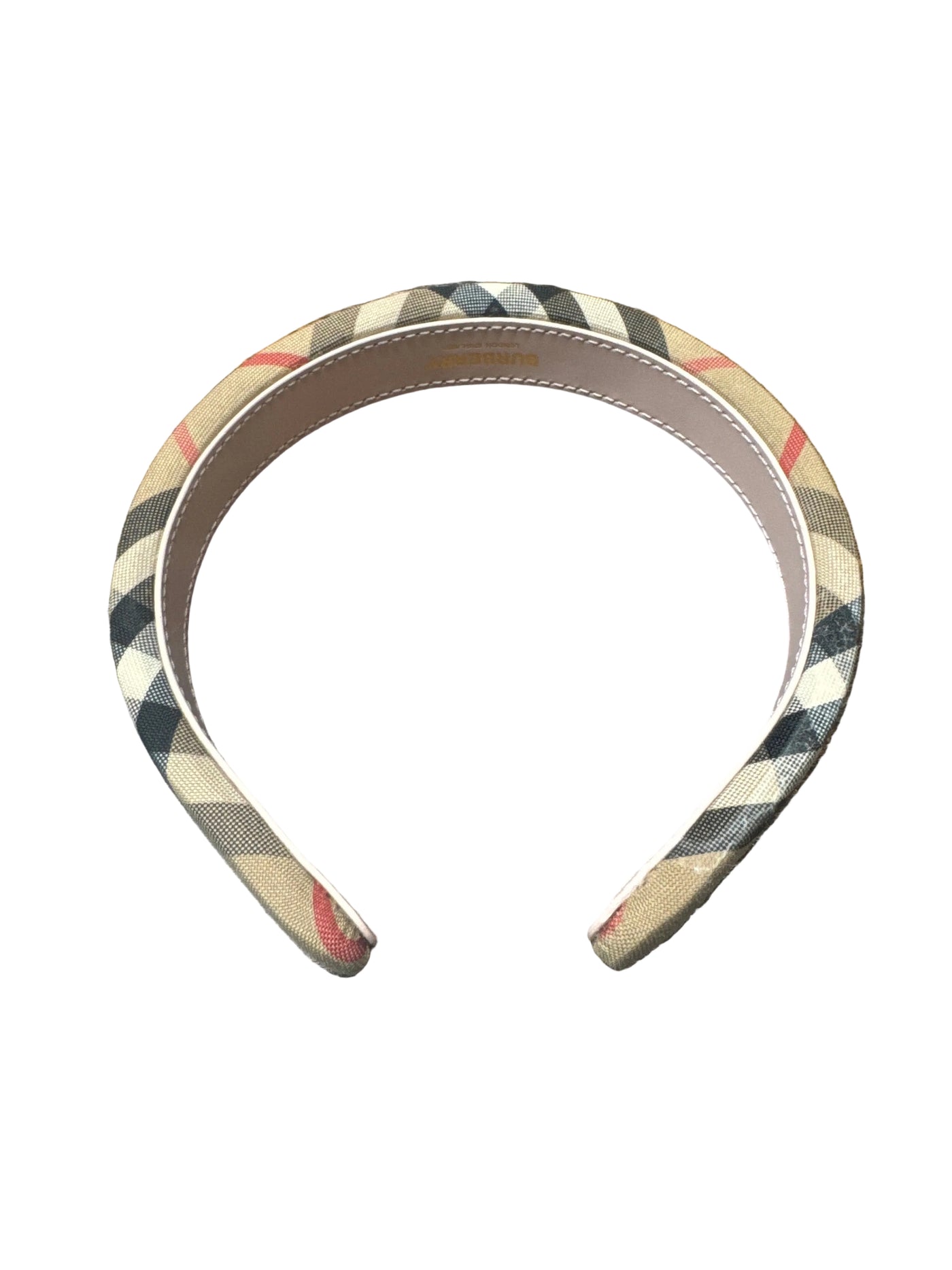 Burberry Check Nylon Headband