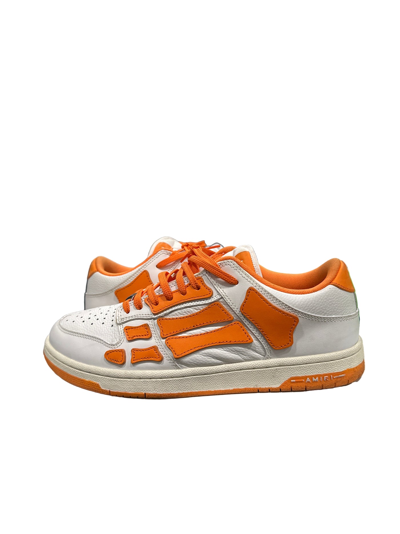 Amiri Skeleton Top Low White Orange