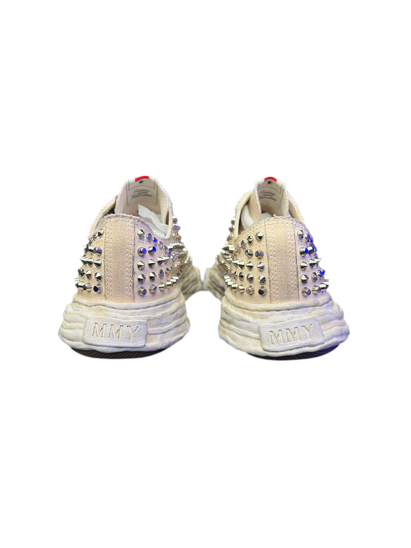 MMY Peterson 23 OG Sole Studded Canvas Low White