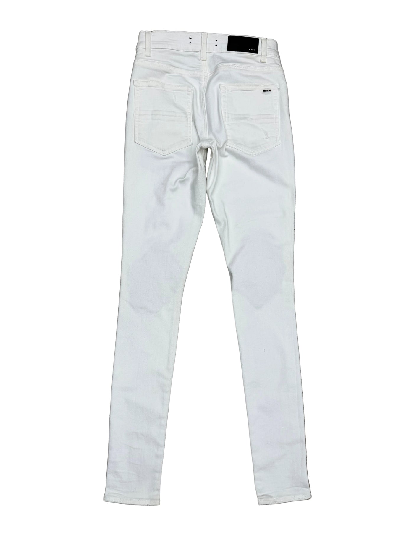 Amiri MX1 White Patch Jeans