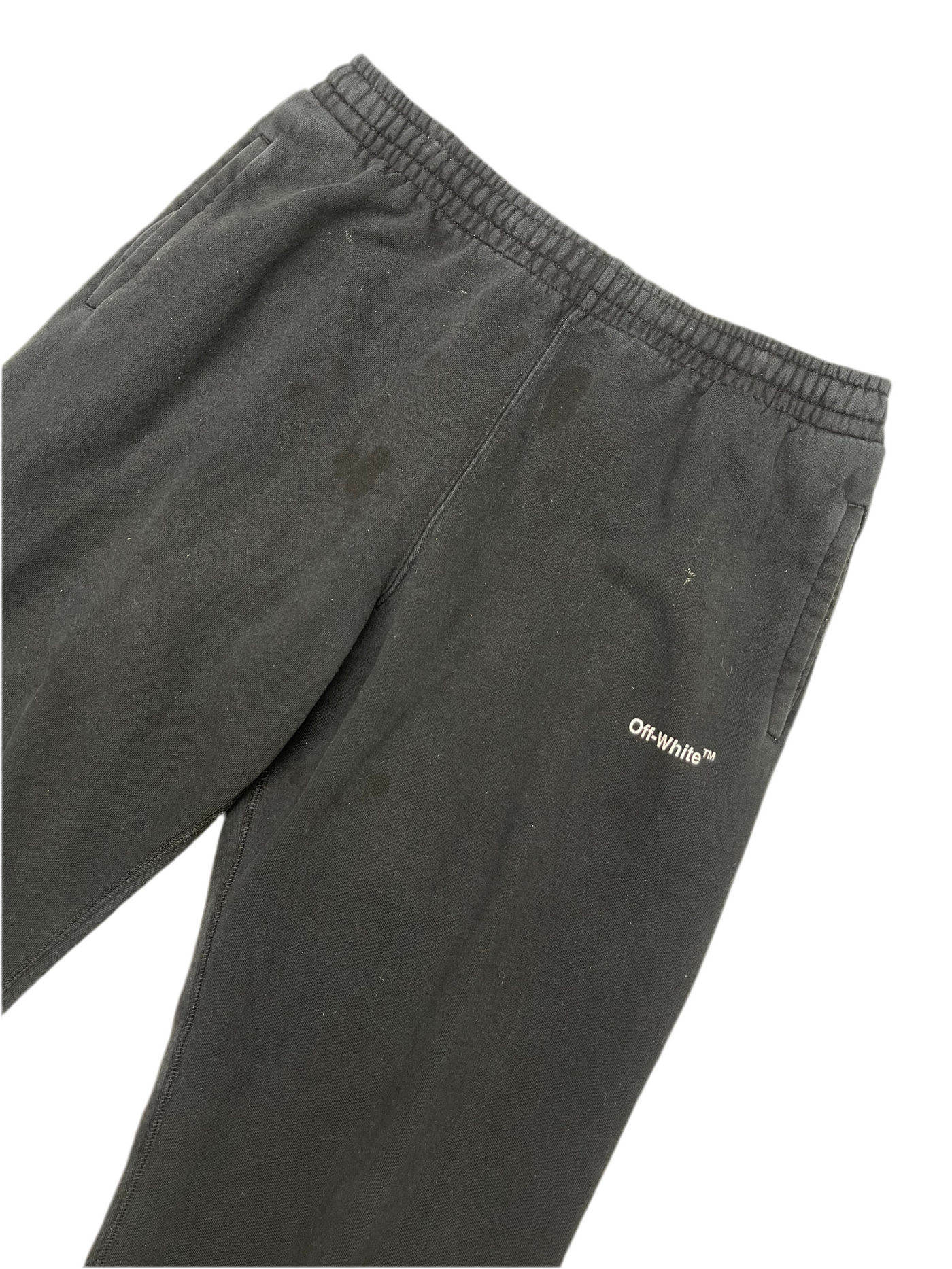 Off-White Caravaggio Diag Slim Sweatpant Black