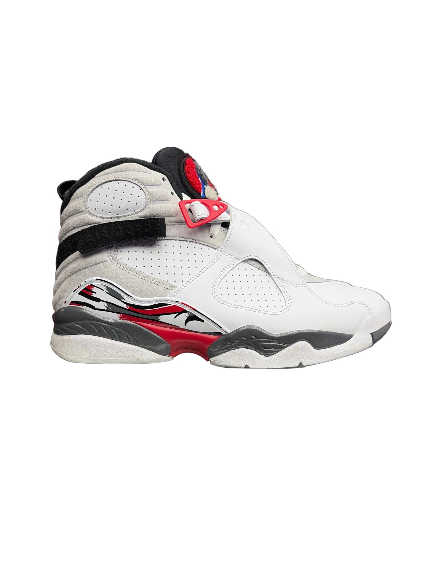 Nike Air Jordan 8 Retro White True Red