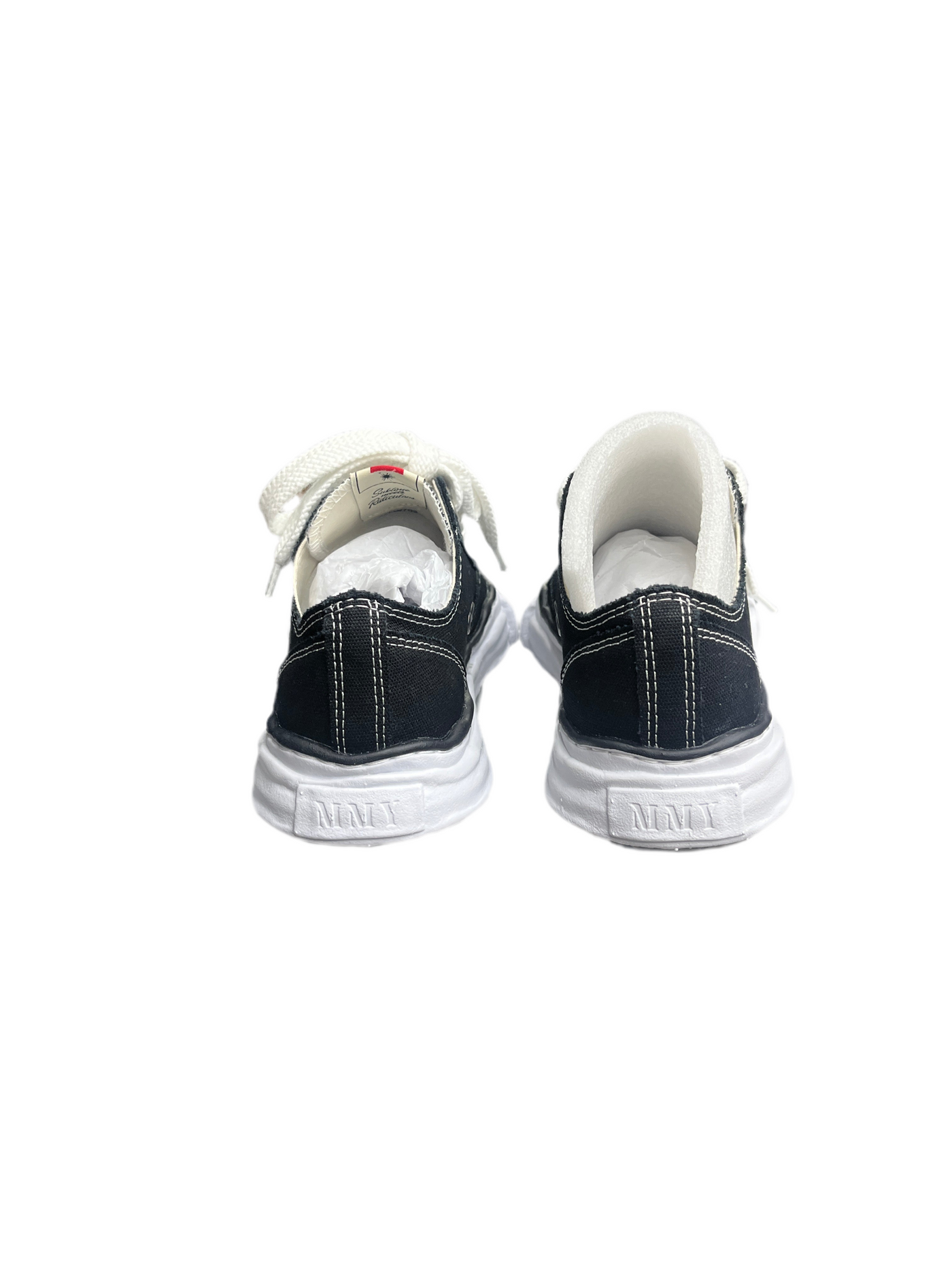 Maison Mihara Yasuhiro Black Low Top Sneakers