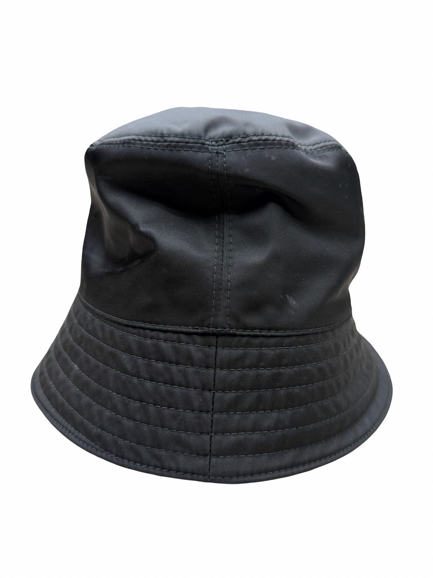 Prada Nylon Black Bucket Hat