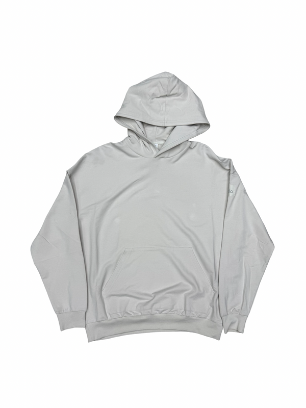 Alo Double Take Athletic Heather Grey Pullover Hoodie