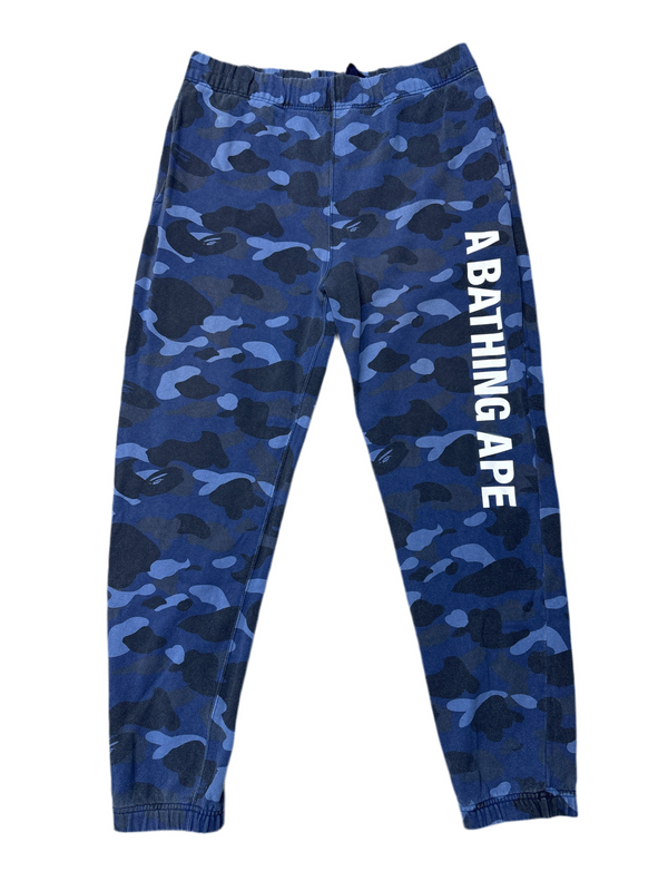Bathing Ape Blue Sweatpants