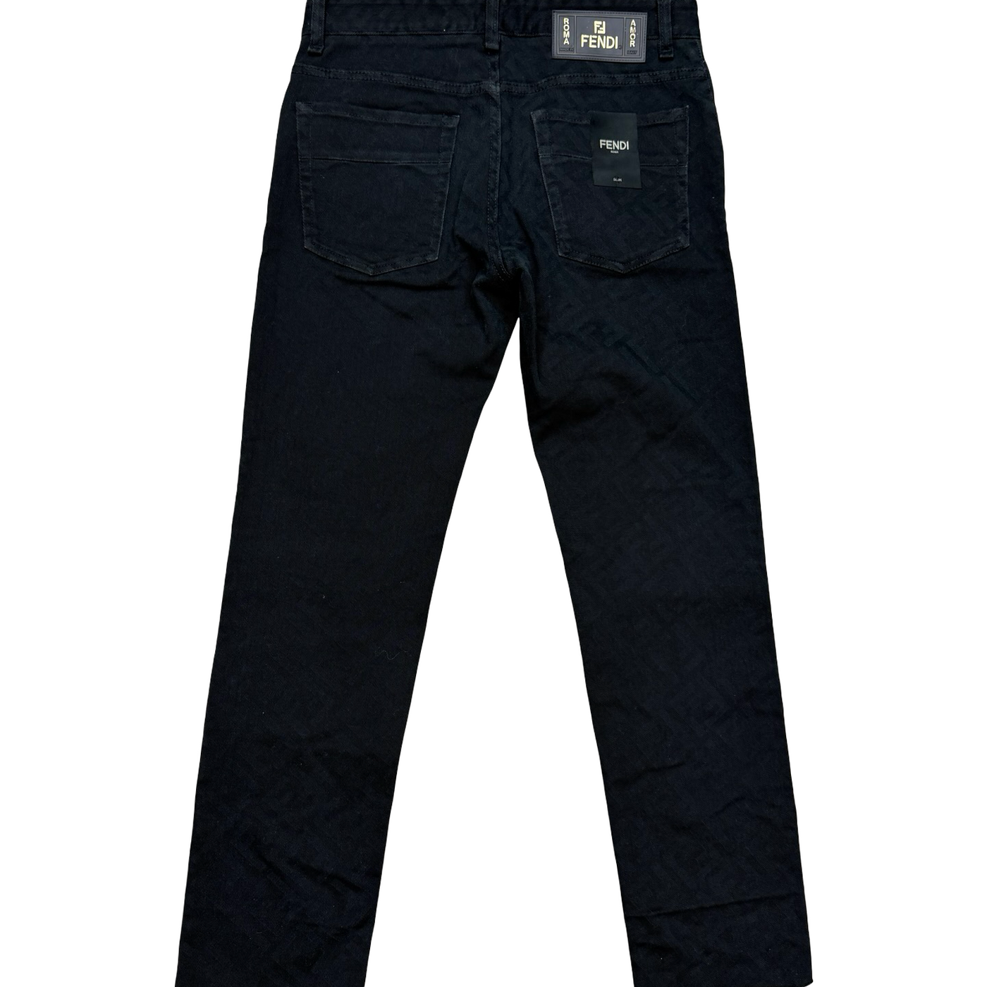Fendi Zucca FF Logo Skinny Jeans