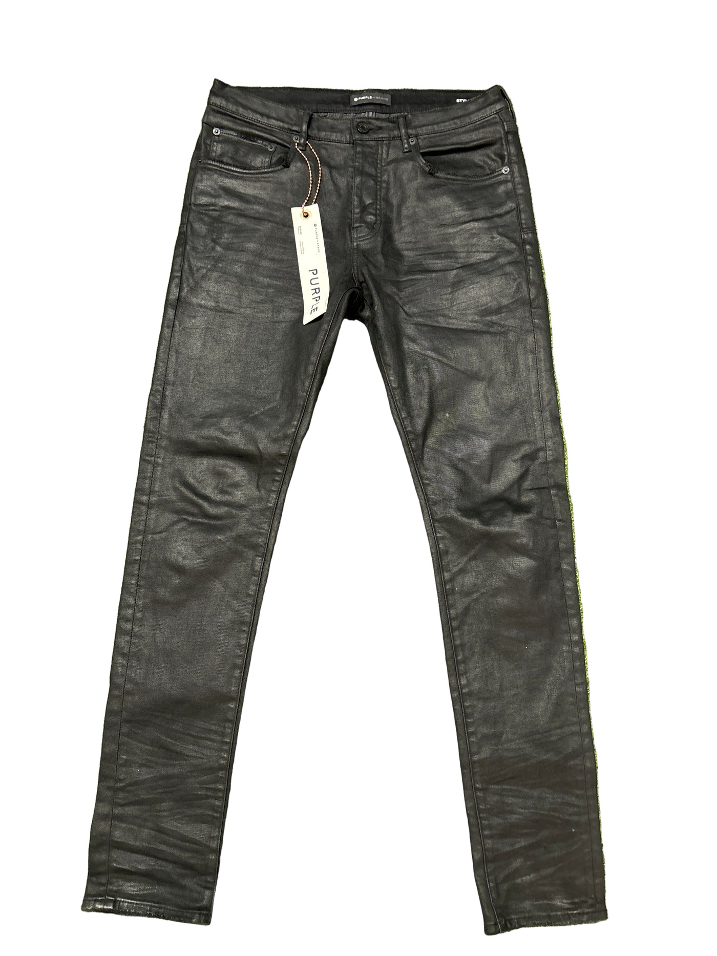 Purple Brand Denim Waxed Jeans