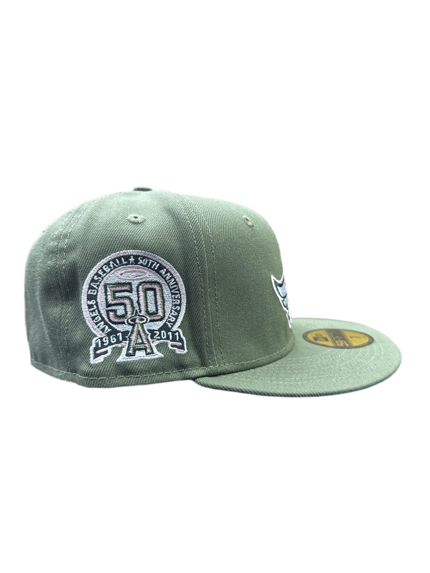 Anaheim Angels 50th Anniversary Fitted Cap