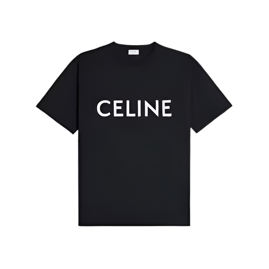 Celine Loose T-Shirt in Black