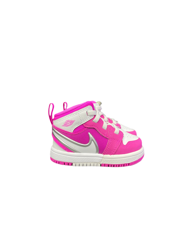 Nike Air Jordan 1 Mid RM Easyon (TD) Fire Pink White
