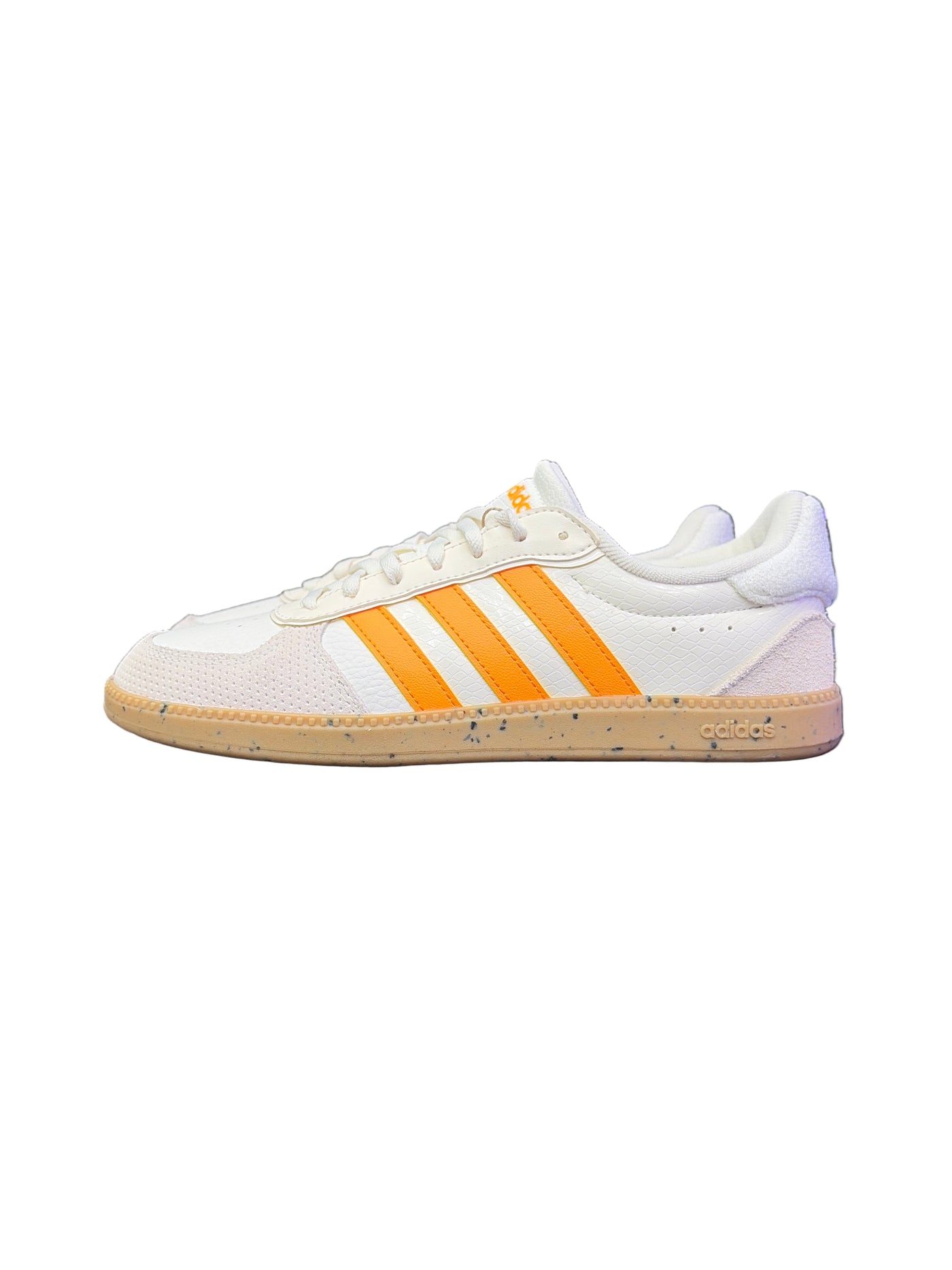 Adidas Breaknet Sleek Cream White Orange Gum