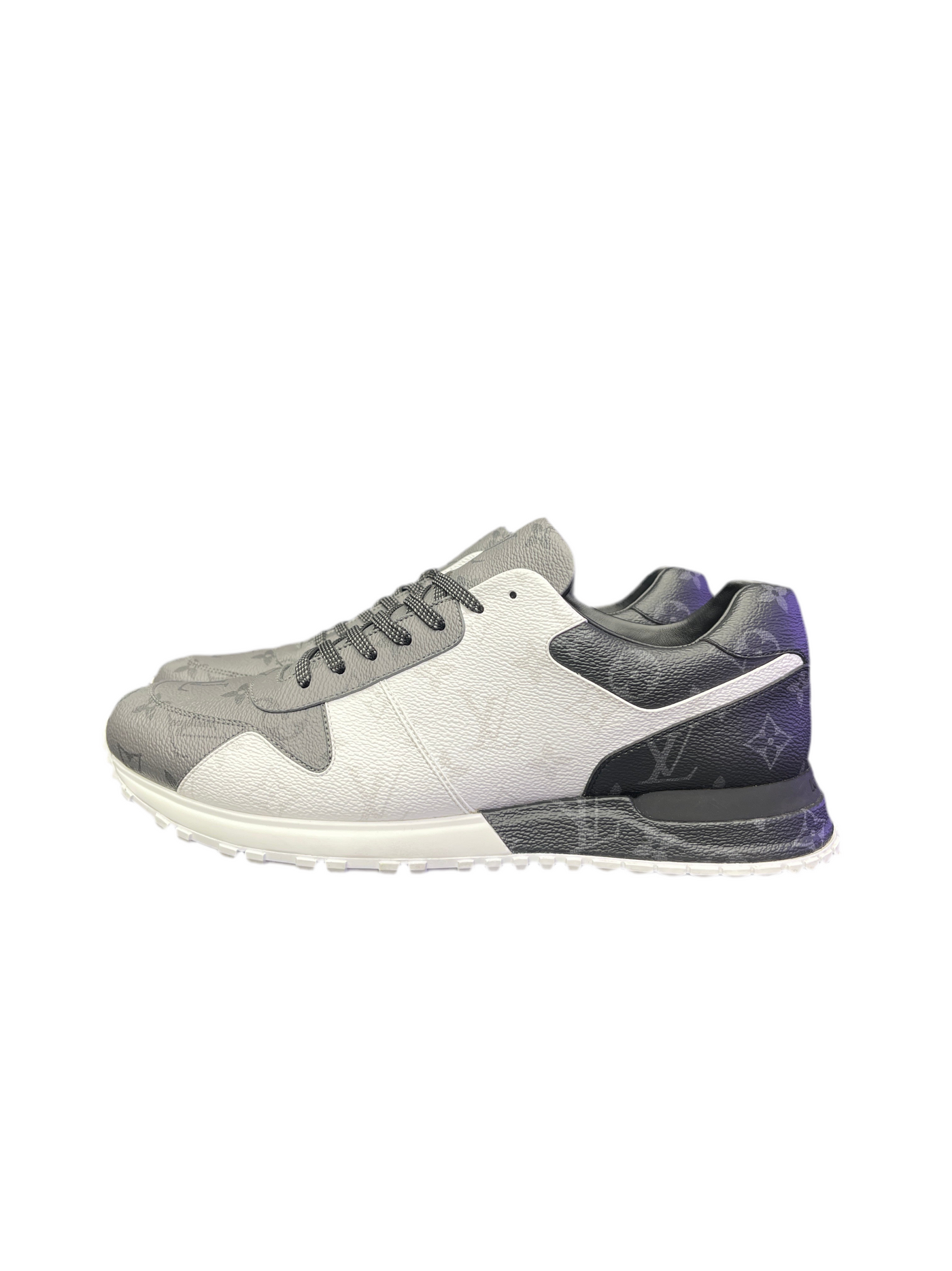 LV Run Away Monogram Black White Grey