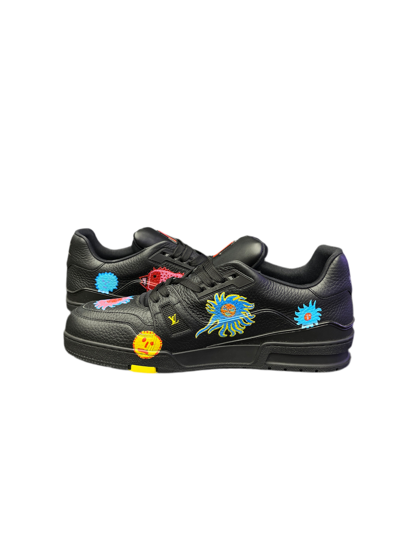 LV x Yayoi Kusama Trainers Black Print