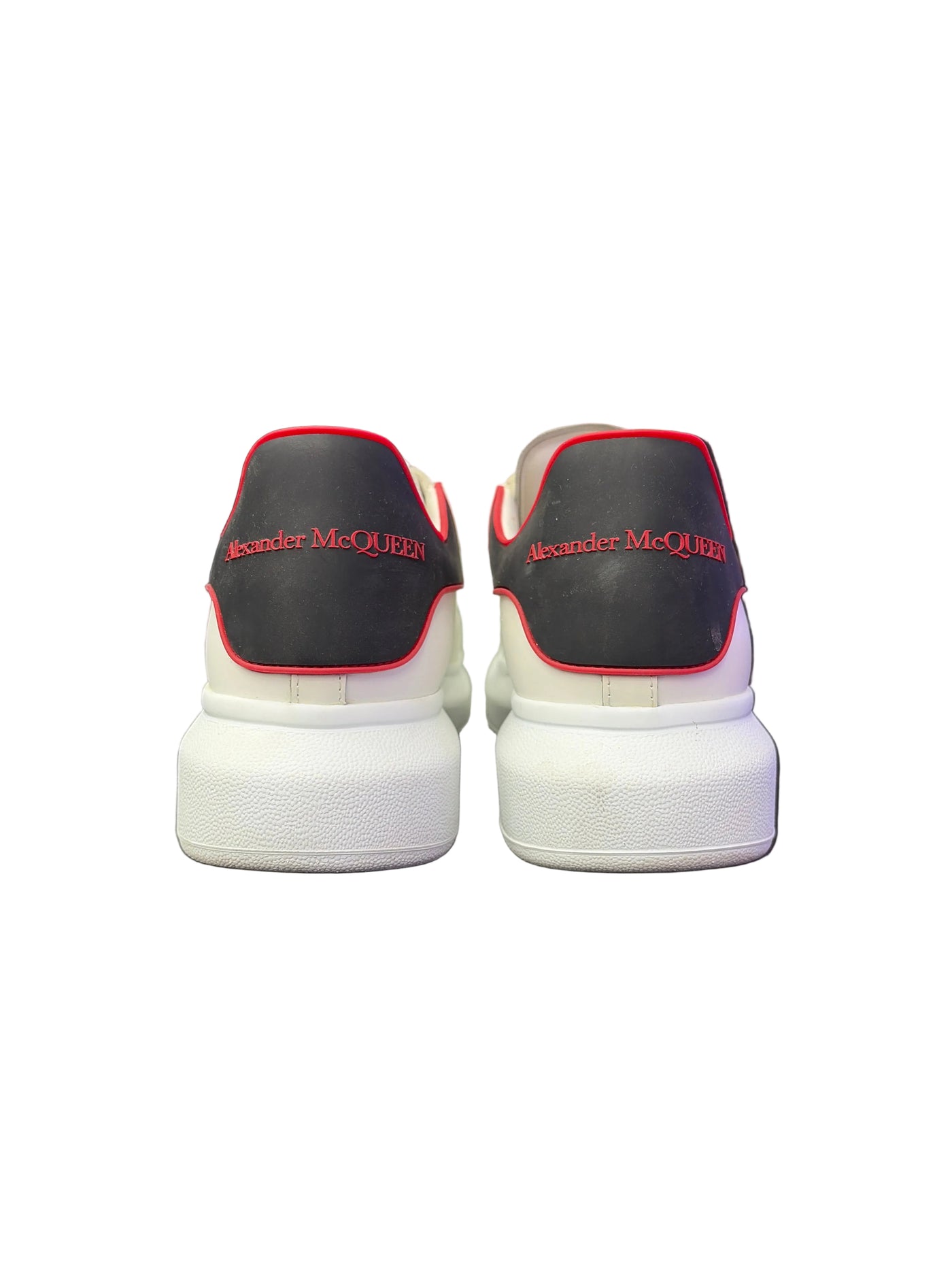 Alexander McQueen Oversized Sneaker White Black Lust Red