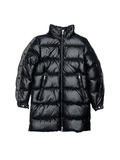 Kids Moncler Hakki Down Long Puffer Jacket Black