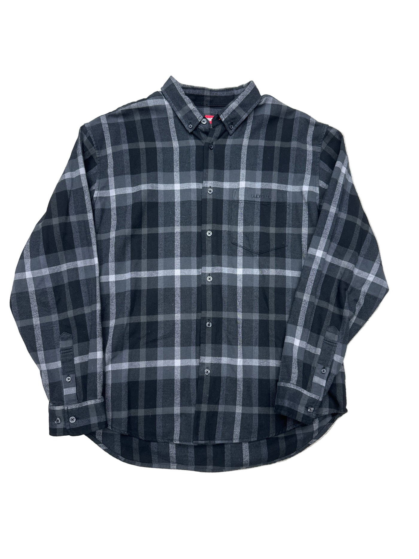 Supreme Plaid Flannel Shirt