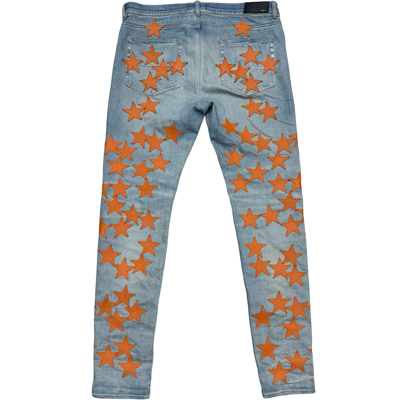Amiri Denim Indigo Chemist Star Jeans