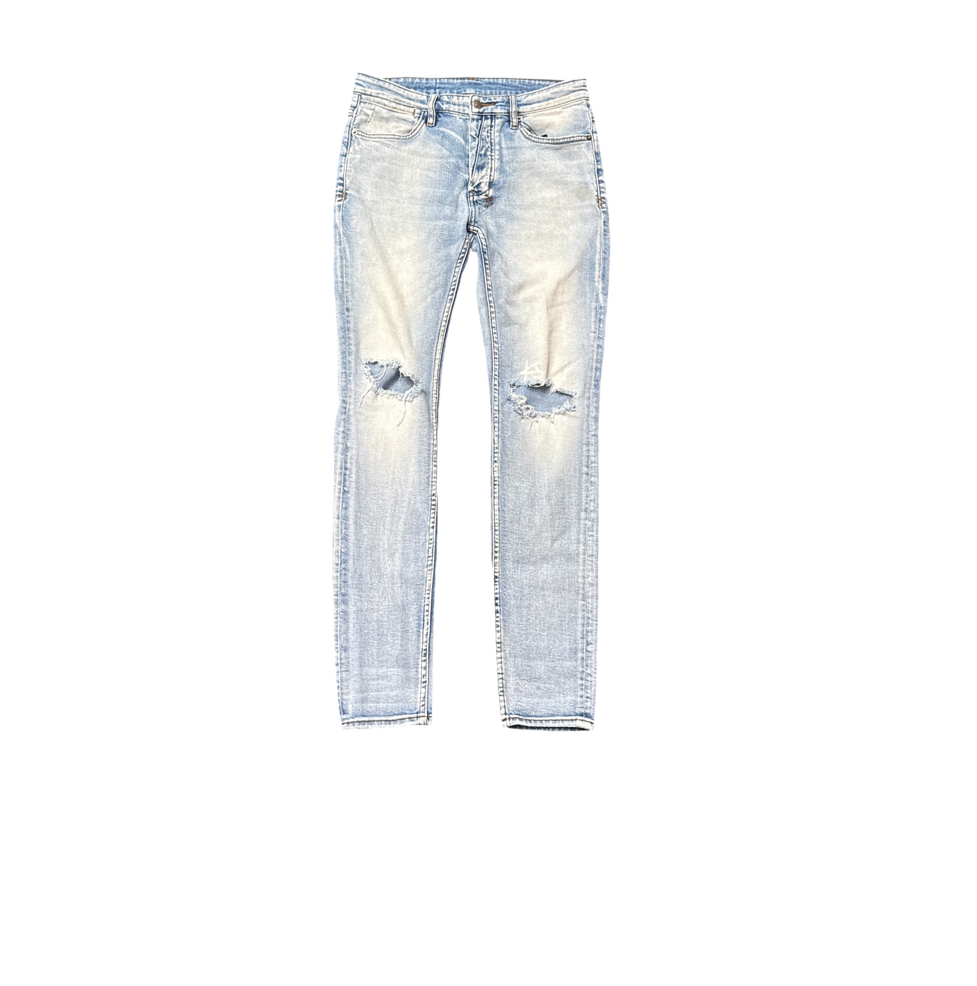 Ksubi Van Winkle City High Distressed Skinny Jeans
