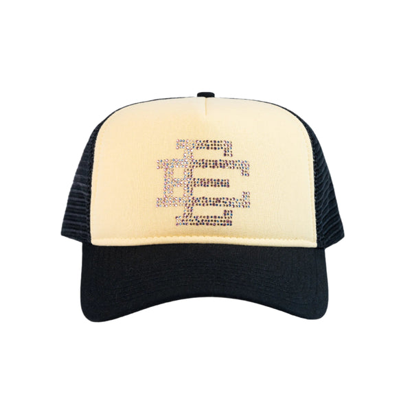 EE Swarovski Trucker Hat Black